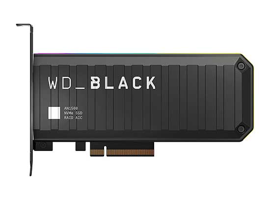 WD BLACK AN1500 NVMe 4 TB SSD