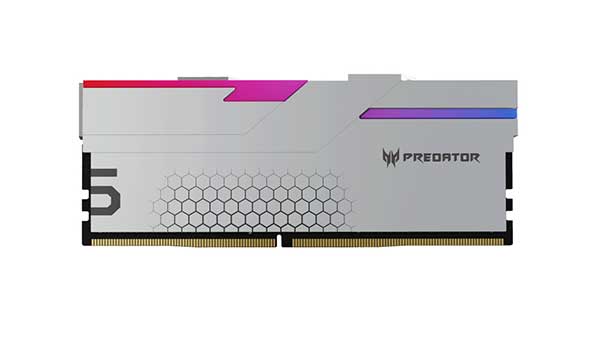Memoria RAM Acer Predator Hermes RGB DDR5 Reseña Acer Predator Hermes RGB DDR5