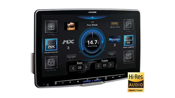 Alpine ILX-F511 Halo11 Pantalla Táctil Alpine ILX-F511