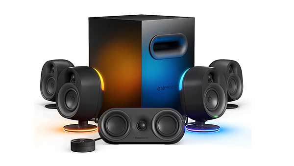 Altavoces Gaming 5.1 ARENA 9 con Iluminación Reactiva Altavoces Gaming 5.1 ARENA 9