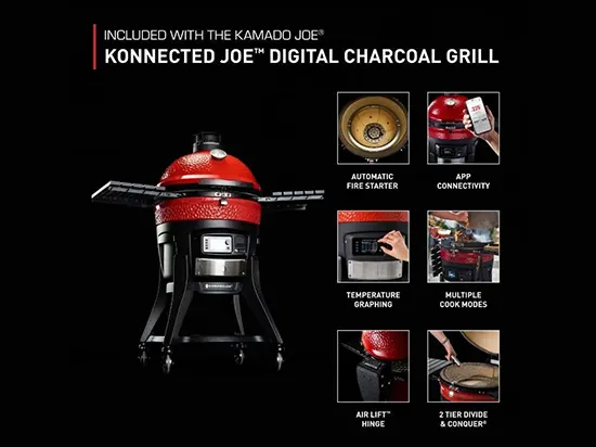 Asador digital Kamado Joe Konnected
