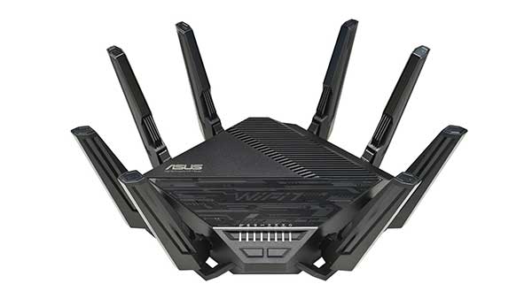 ASUS RT-BE96U BE19000 802.11BE: Enrutador WiFi 7 de Alta Velocidad ASUS RT-BE96U BE19000 802.11BE