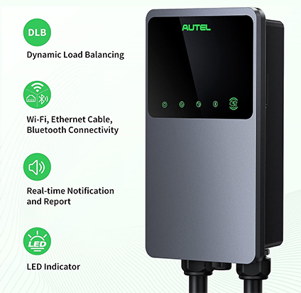 Autel MaxiCharger - Cargador de Vehículo Eléctrico para el Hogar Autel MaxiCharger