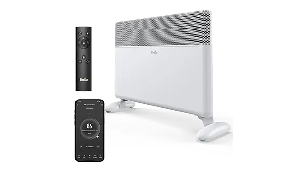 Ballu Calentador de espacio con control remoto y Wi-Fi Ballu Calentador Wi-Fi