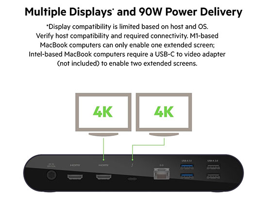 Belkin Estación de Acoplamiento Thunderbolt 4