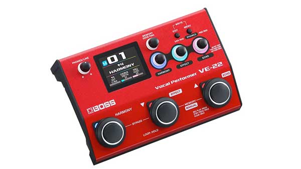 Explora el Boss VE-22 Vocal Performer - Un Pedal de Efectos para Cantantes Boss VE-22 Vocal Performer