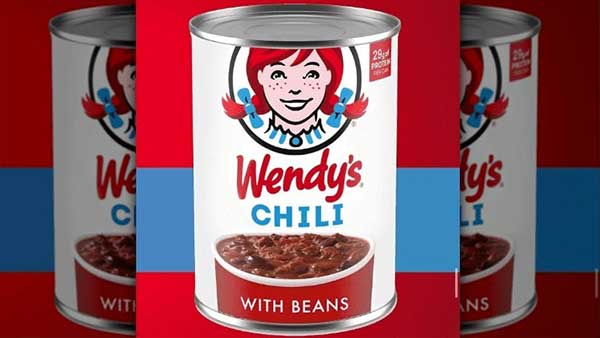 Chili enlatado de Wendy's el toque perfecto Chili enlatado de Wendy's
