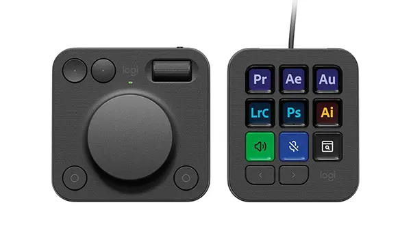 Consola creativa Logitech MX: Control y personalización máxima Consola creativa Logitech MX