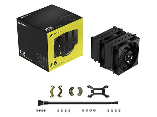 CORSAIR A115 - Enfriador de CPU de Alto Rendimiento - Reseña Completa CORSAIR A115