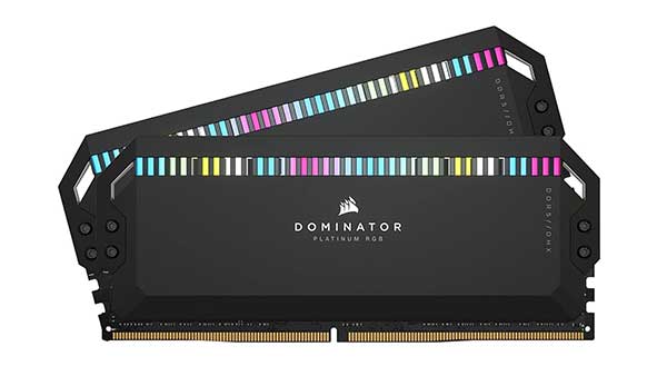 Reseña de la CORSAIR DOMINATOR PLATINUM RGB DDR5 RAM 32 GB CORSAIR DOMINATOR PLATINUM