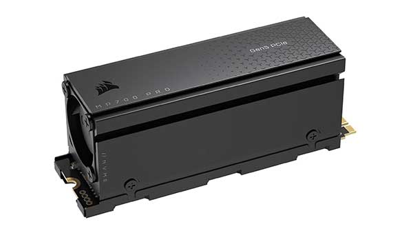 Corsair MP700 PRO 2TB - Rendimiento Potente con Enfriador de Aire Corsair MP700 PRO 2TB
