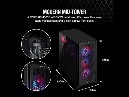 Potencia sin límites: Corsair Vengeance i7500 Crucial T500 2TB Gen4