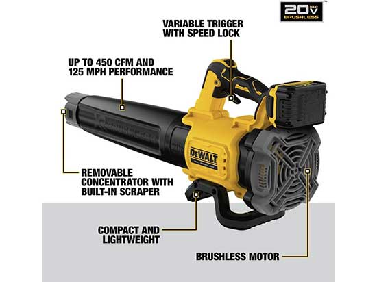 DEWALT Soplador: Potente y Ligero para un Jardín Impecable DEWALT Soplador