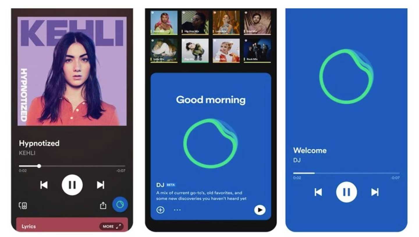 Spotify lanza su nueva función impulsada por inteligencia artificial Capturas de pantalla de spotify