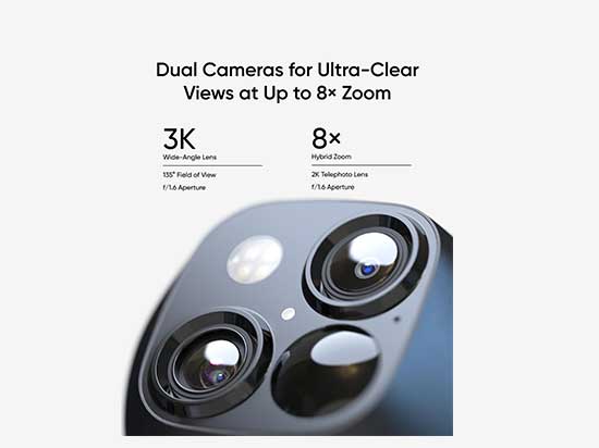 eufy Security SoloCam S340 - La Mejor Cámara de Seguridad Solar para Exteriores eufy Security SoloCam S340
