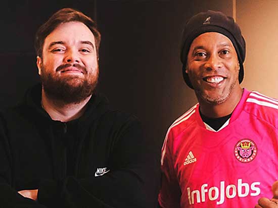 Ronaldinho en La Kings League 