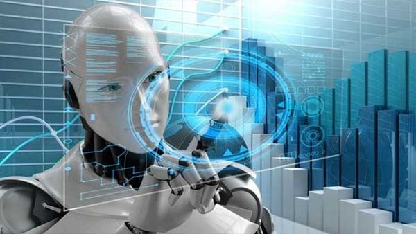 El futuro de la Inteligencia Artificial Imagen de robot futurista