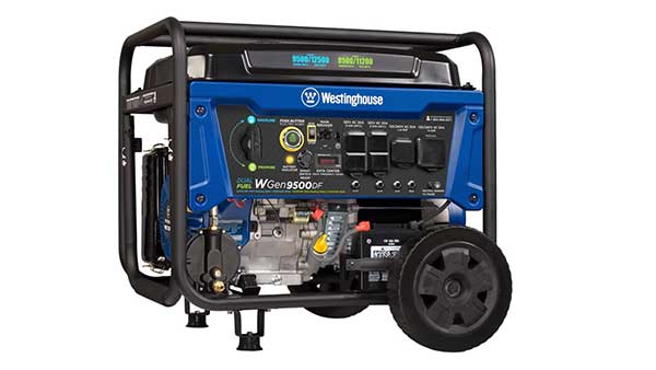 Westinghouse WGen9500DF, generador Portátil Westinghouse WGen9500DF