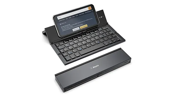 Geyes Teclado Bluetooth Plegable: Compacto y Funcional Geyes Teclado Bluetooth Plegable