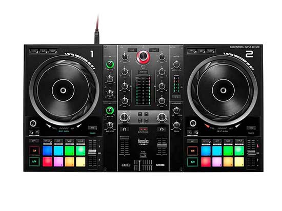 Domina el Arte del DJing con Hercules DJ Control Inpulse 500 Hercules DJ Control Inpulse 500