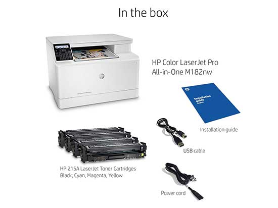 Descubre la Excelencia: Reseña de la HP Color LaserJet Pro M182nw HP Color LaserJet Pro M182nw