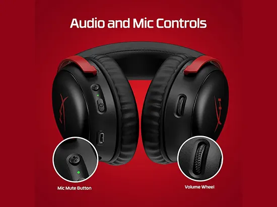 HyperX Cloud III: Comodidad, batería y audio gamer pro HyperX Cloud III:
