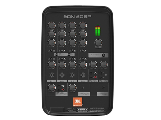 Reseña del JBL EON208P - El sistema PA profesional todo en uno JBL EON208P