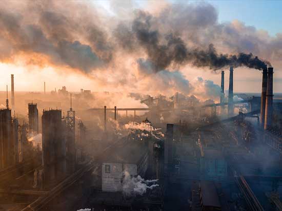 Ciudad contaminada