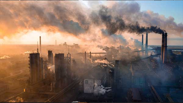 Ciudad contaminada