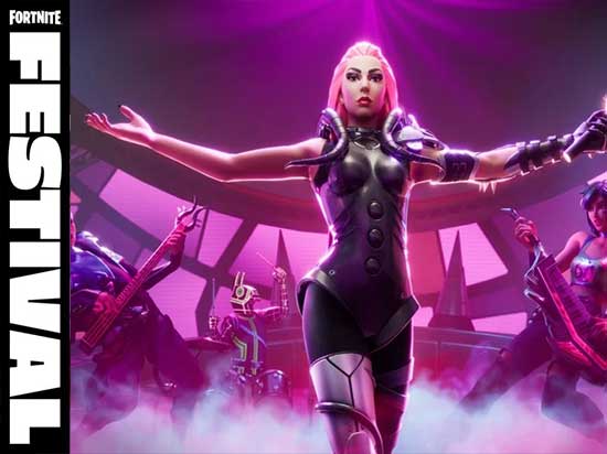 Lady Gaga en Fortnite