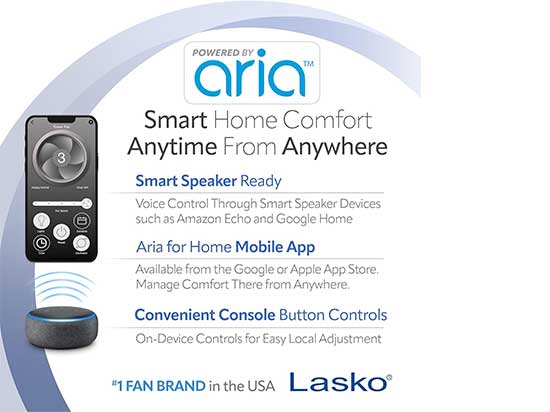 Lasko Ventilador de Torre Inteligente