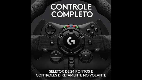 Logitech G923, volante y pedales de carreras Logitech G923