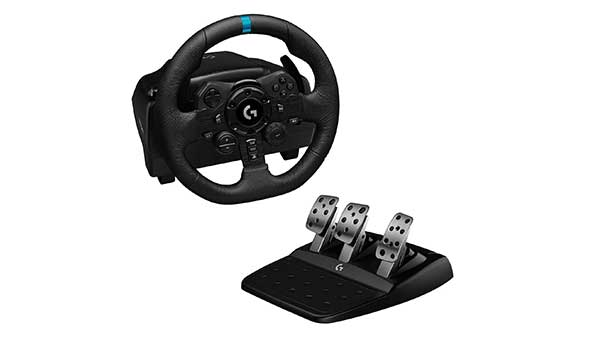 Logitech G923, volante y pedales de carreras Logitech G923