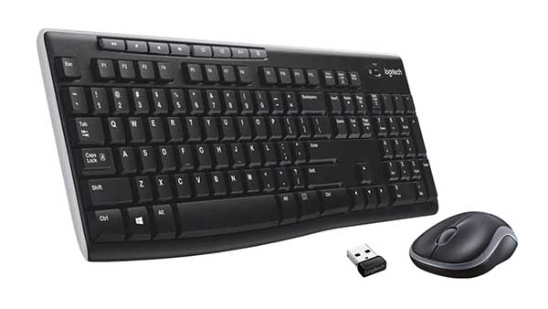 Logitech MK270 Combo: Teclado y Mouse Inalámbricos Logitech MK270 Combo