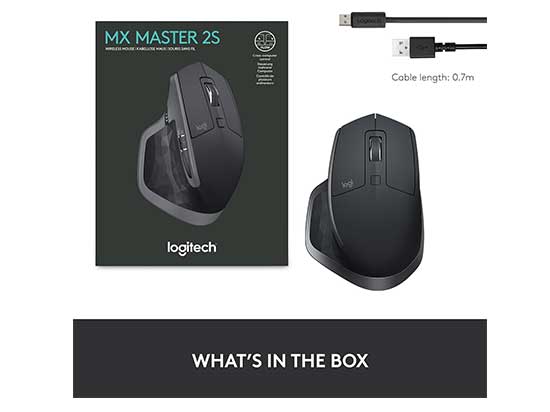 Logitech MX Master 2S: El Mouse Inalámbrico Bluetooth Logitech MX Master 2S