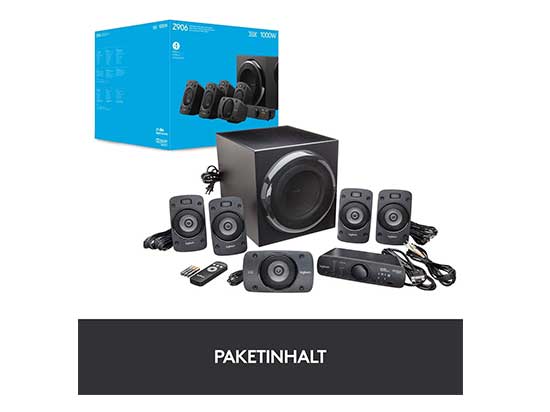 Logitech Z906 5.1 - Sistema de Altavoces Envolvente THX Logitech Z906 5.1