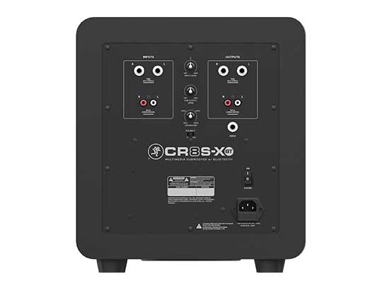 Mackie CR8S-XBT8 - Experiencia de Sonido Profesional de Estudio Mackie CR-X