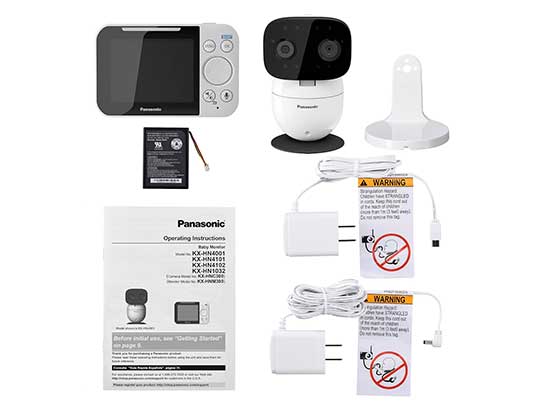 Monitor para Bebés Panasonic KX-HN4001W | Tranquilidad y Conexión Total Panasonic KX-HN4001W