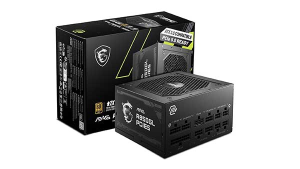 Descubre la Potencia Inigualable con la MSI MAG A850GL PCIE 5 MSI MAG A850GL