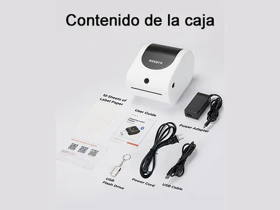 MUNBYN Impresora de Etiquetas: Eficiencia y Alta Calidad MUNBYN Impresora de Etiquetas