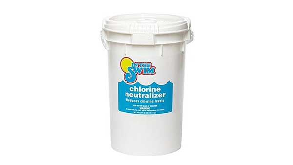 Neutralizador de cloro para piscinas: In The Swim - ¡Nunca más preocupaciones por altos niveles de cloro! Robarb Super Blue