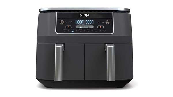 Reseña de la Ninja DZ201 Foodi: Freidora de aire 6 en 1 DualZone de 8 cuartos de galón Ninja DZ201 Foodi