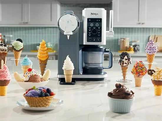 Ninja Swirl by CREAMi: Máquina de helado 13 en 1 Ninja Swirl by CREAMi