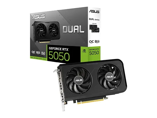 NVDIA GeForce RTX 5050: potencia compacta con DLSS 4 y 8GB