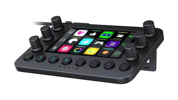 Razer Controlador de transmisión: teclado todo en uno para streamers Razer Controlador de transmisión