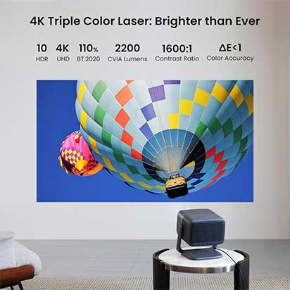 Descubre el JMGO Proyector N1 Ultra 4K - Experiencia Cinematográfica en tu Hogar JMGO Proyector N1 Ultra 4K
