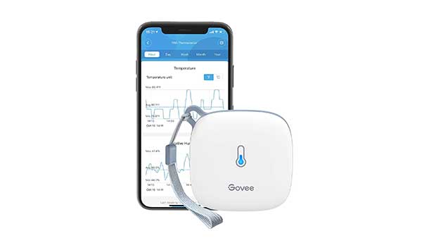 Govee Termómetro WiFi, control preciso de temperatura y humedad