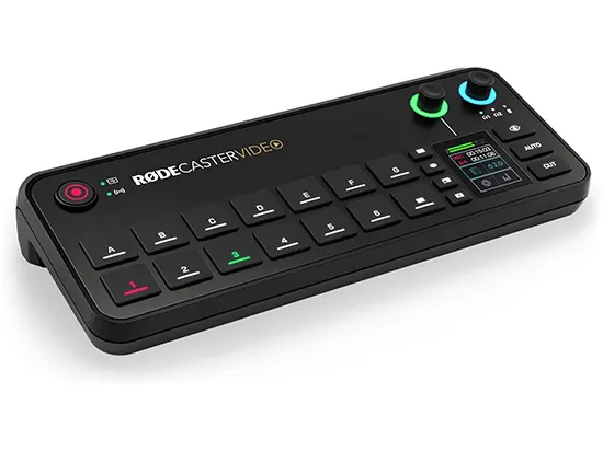 RODECaster Video: consola profesional de producción multicámara