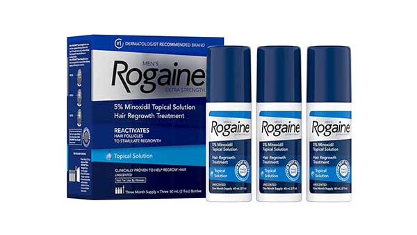 Solución Rogaine para Hombres - Recupera tu Cabello Solución Rogaine