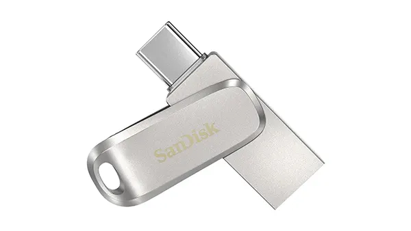 SanDisk 1TB Ultra Dual Drive Luxe USB Tipo-C - Rápido y versátil SanDisk 1TB Ultra Dual